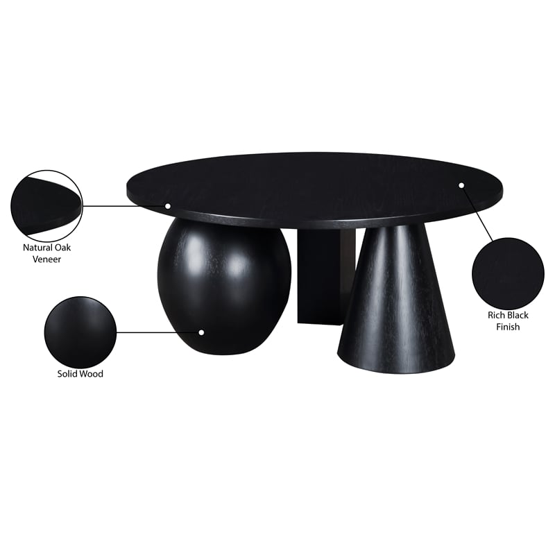 Meridian Furniture Revive Black Coffee Table