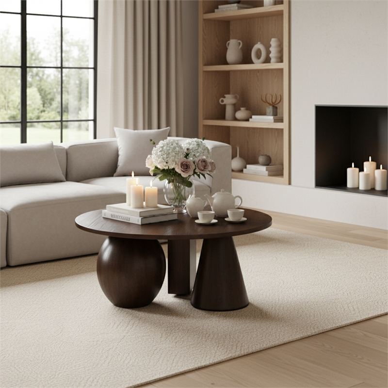 Meridian Furniture Revive Brown Coffee Table