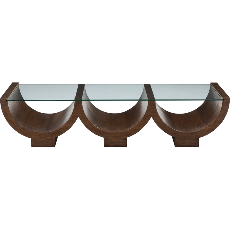 Meridian Furniture Beverwil Brown Coffee Table