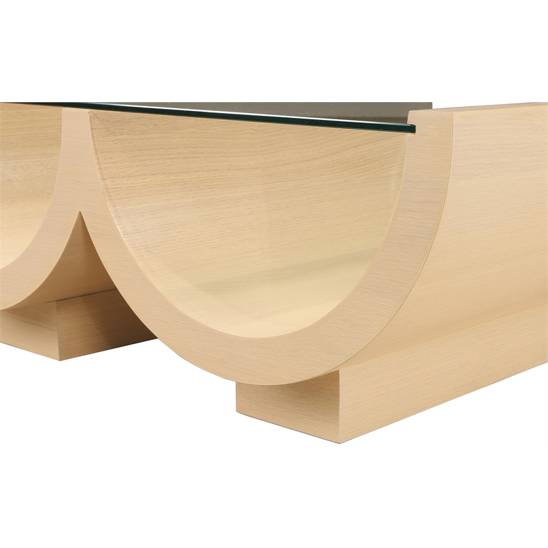 Meridian Furniture Beverwil Natural Oak Coffee Table