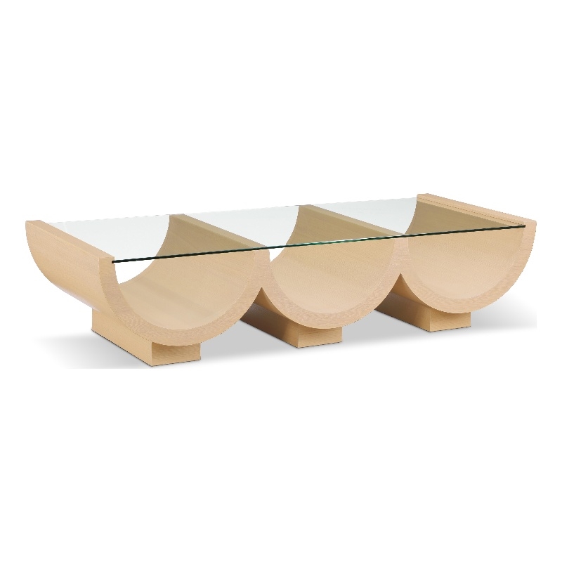 Meridian Furniture Beverwil Natural Oak Coffee Table