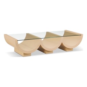 Meridian Furniture Beverwil Natural Oak Coffee Table
