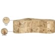 Meridian Furniture Zaire Burl Coffee Table