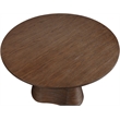 Meridian Furniture Bernada Brown Wood and Oak Veneer Dining Table