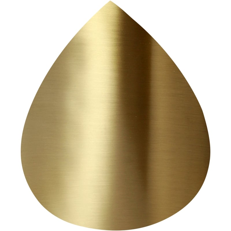 Meridian Furniture Petal Brushed Gold Iron Metal Coffee Table