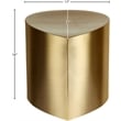Meridian Furniture Petal Brushed Gold Iron Metal Coffee Table