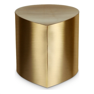 Meridian Furniture Petal Brushed Gold Iron Metal Coffee Table