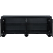 Meridian Furniture Cardiff Black Wood Veneer Sideboard/Buffet