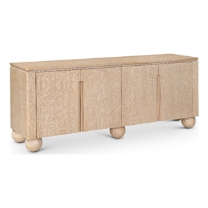 Meridian Furniture Cardiff Natural Wood Veneer Sideboard/Buffet