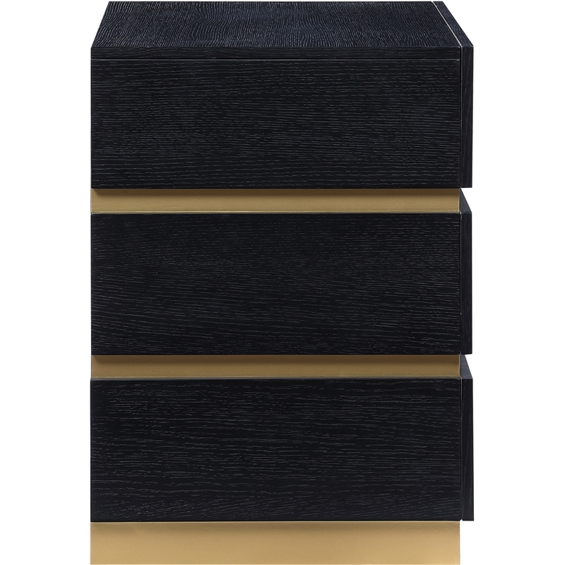 Meridian Furniture Zaylan Black Night Stand