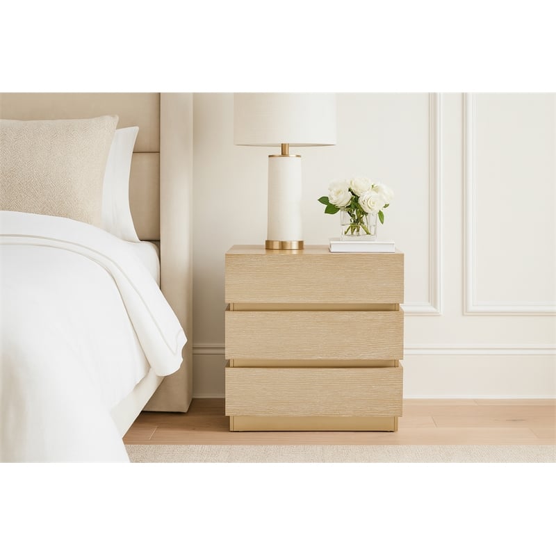 Meridian Furniture Zaylan Natural Night Stand