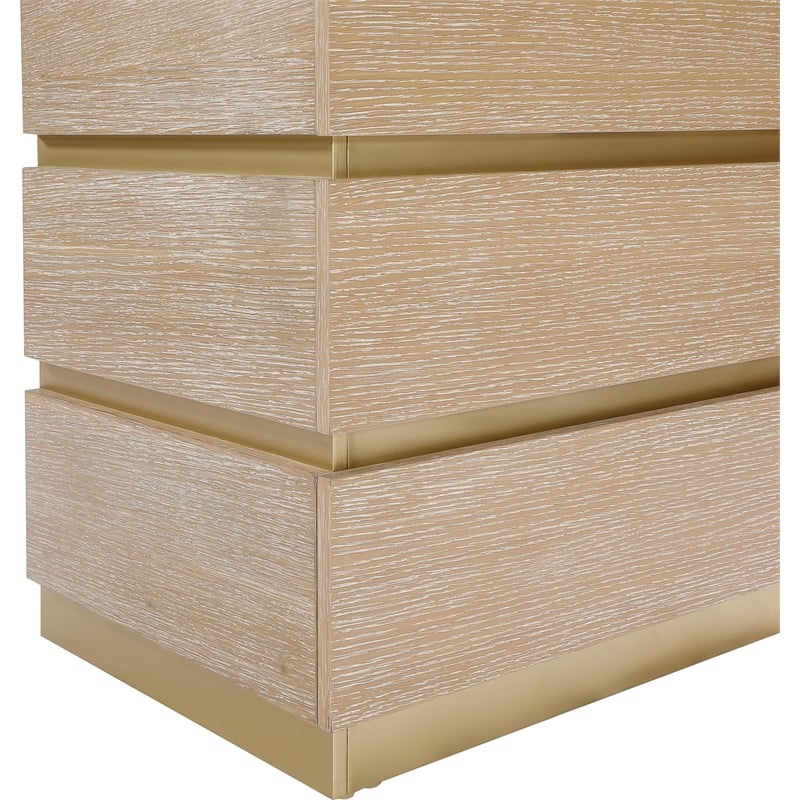 Meridian Furniture Zaylan Natural Night Stand