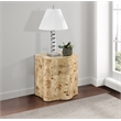 Meridian Furniture Zaire Burl Wood End Table