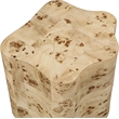 Meridian Furniture Zaire Burl Wood End Table