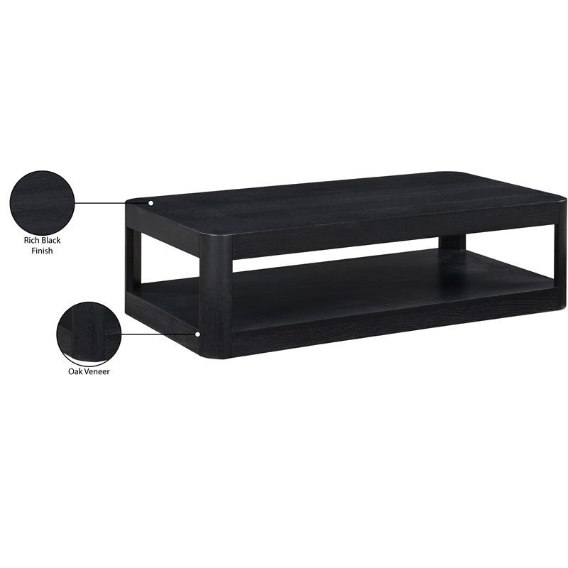Meridian Furniture Reeves Black Coffee Table
