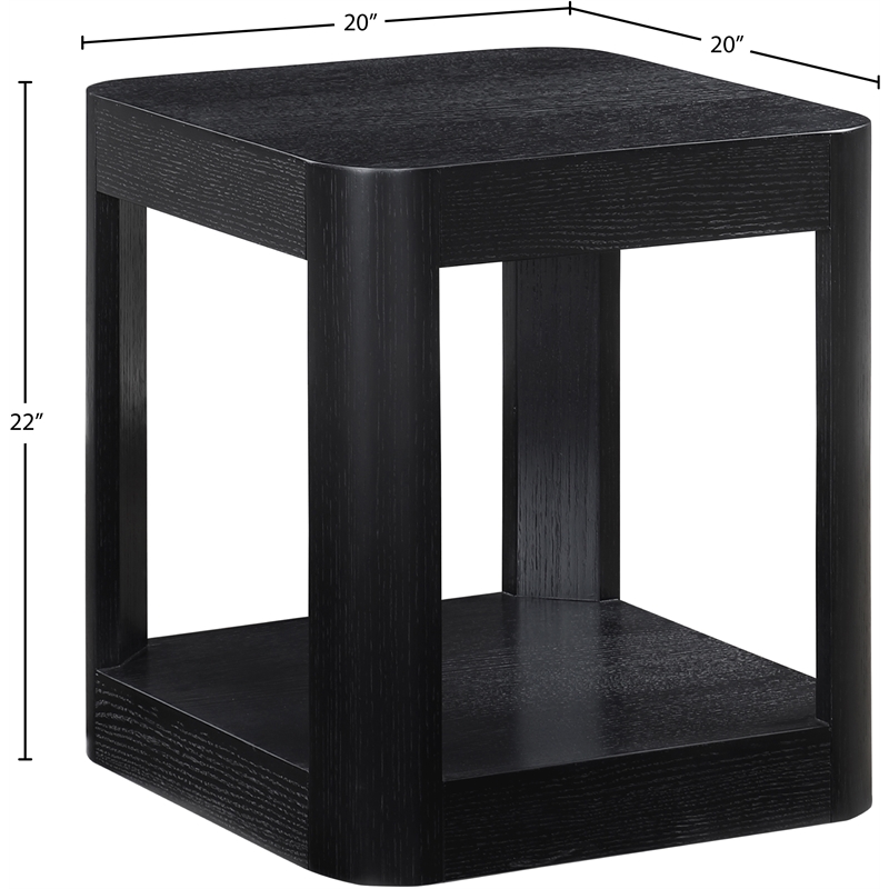 Meridian Furniture Reeves Black End Table