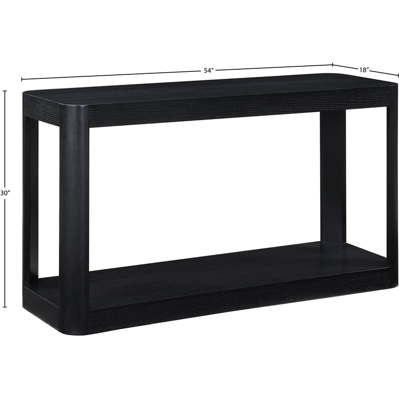 Meridian Furniture Reeves Black Console Table