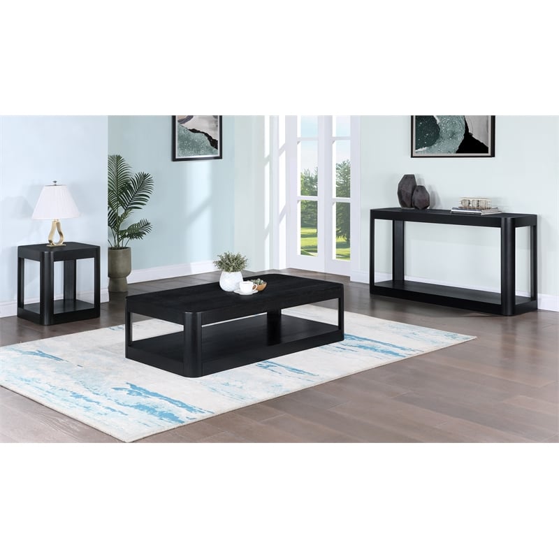 Meridian Furniture Reeves Black Console Table