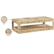 Meridian Furniture Reeves Burl Coffee Table