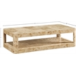 Meridian Furniture Reeves Burl Coffee Table