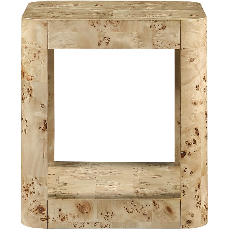 Meridian Furniture Reeves Burl End Table
