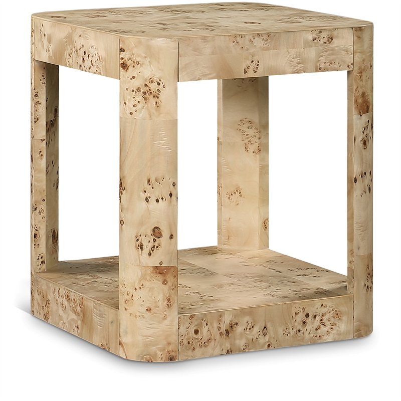 Meridian Furniture Reeves Burl End Table
