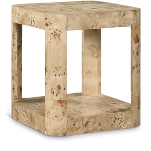 Meridian Furniture Reeves Burl End Table