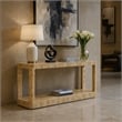 Meridian Furniture Reeves Burl Console Table