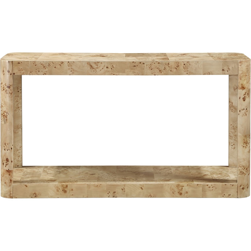 Meridian Furniture Reeves Burl Console Table