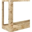 Meridian Furniture Reeves Burl Console Table