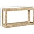 Meridian Furniture Reeves Burl Console Table