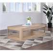 Meridian Furniture Reeves Natural Coffee Table