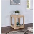 Meridian Furniture Reeves Natural End Table