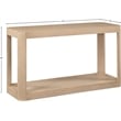 Meridian Furniture Reeves Natural Console Table