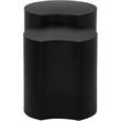 Meridian Furniture Dimple 2 Piece Black Iron Metal End Table