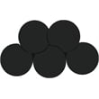 Meridian Furniture Dimple 5 Piece Black Iron Metal Coffee Table