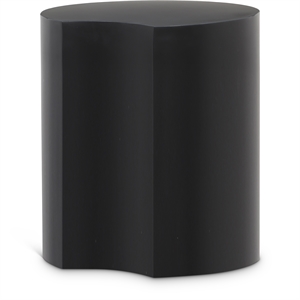 Meridian Furniture Dimple Black Iron Metal End Table