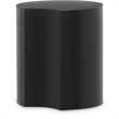 Meridian Furniture Dimple Black Iron Metal End Table