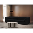 Meridian Furniture Dimple 5 Piece Silver Iron Metal Coffee Table