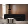 Meridian Furniture Dimple 5 Piece Silver Iron Metal Coffee Table