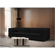 Meridian Furniture Dimple 6 Piece Silver Iron Metal Coffee Table