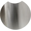 Meridian Furniture Dimple Silver Iron Metal End Table