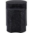 Meridian Furniture Dimple 2 Piece Black Terrazzo Pattern Iron Metal End Table