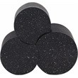 Meridian Furniture Dimple 3 Piece Black Terrazzo Pattern Iron Metal End Table