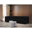 Meridian Furniture Dimple 3 Piece White Terrazzo Pattern Iron Metal End Table