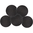 Meridian Furniture Dimple 5 Piece Black Terrazzo Pattern Iron Metal Coffee Table