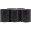 Meridian Furniture Dimple 5 Piece Black Terrazzo Pattern Iron Metal Coffee Table