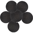Meridian Furniture Dimple 6 Piece Black Terrazzo Pattern Iron Metal Coffee Table