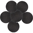 Meridian Furniture Dimple 6 Piece Black Terrazzo Pattern Iron Metal Coffee Table
