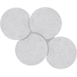 Meridian Furniture Dimple 4 Piece White Terrazzo Pattern Iron Metal Coffee Table